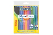 Skrive- og Tegneværktøjer - Paper Mate InkJoy 100ST Kuglepenne | Medium Spids (1,0 mm) | Assorterede Sjove Farver | 27 Stk - 2077243