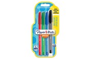 Skrive- og Tegneværktøjer - Paper Mate InkJoy 100ST Ballpoint Pens | Medium spids (1,0 mm) | Klassiske farver | 5 styk - 1956718