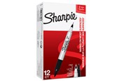 Skrive- og Tegneværktøjer - Sharpie Marker  TwinTip EF/F sort - S0811100