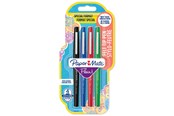 Skrive- og Tegneværktøjer - Paper Mate Flair Felt Tip Pens | Medium spids (0,7 mm) | Forskellige farver | 4 styk - 2032365