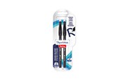 Skrive- og Tegneværktøjer - Paper Mate Replay Erasable Ballpoint Pen | Medium spids (1,0 mm) | Sort | 2 styk - 2109254