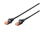Netværkskabel - DIGITUS Professional - Sort - 0.5m - DK-1644-005-BL-10