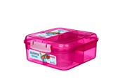 Køkkentilbehør - Sistema Bento Cube 1.25 L (Pink) - 41685