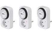 Tilbehør (Ophæng, fatninger, mv.) - Pro 3 pcs Mechanical timer white - 4040849555398