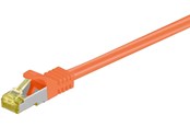 Netværkskabel - Pro RJ45 patch cord CAT 6A S/FTP (PiMF) 500 MHz with CAT 7 raw cable orange - Orange - 7.5m - 4040849916335