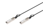 Netværkskabel - DIGITUS 10G SFP+ DAC Cable - 0.5m - Sort - 0.5m - DN-81220