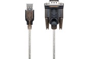 Skærmkabel - Pro USB serial RS 232 converter Transparent - 4040849954351