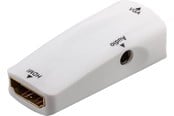 Audio kabel - Pro Compact HDMI™/VGA adapter incl. audio gold-plated - 4040849447945