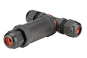 Netværkskabel - Pro T-piece cable connection IP 68 - Sort - 4040849812866