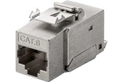Netværkskabel - Pro Keystone module RJ45 CAT 6 STP 250 MHz - Sølv - 4040849908637