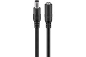 Strømkabel (ekstern) - Pro 2.5 mm DC extension cable Black - 4040849714023