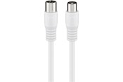 Antennekabel/stik - Pro Antenna cable (class A >85 dB) 2x shielded 3 m - 4040849666155