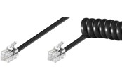 Telefonkabel - Pro Phone handset spiral cable CCA (copper-clad aluminium) - 4040849680038