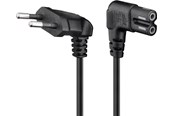 Strømkabel (ekstern) - Pro Power cable C7 - 0.5 m - Sort - 90° - 4040849565885
