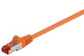Netværkskabel - Pro LAN CAT 6 S/FTP - Orange - 10m - 4040849954863