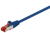 Netværkskabel - Pro LAN CAT 6 S/FTP - Blå - 0.5m - 4040849954627