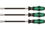 Håndværktøj - Wera 3 Piece Kraftform Flexible Shaft Nutspinner Set - 05135311001
