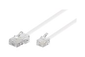 Netværkskabel - Pro Modular telephone cable - Hvid - 3m - 93061
