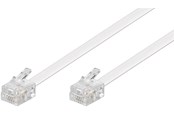 Netværkskabel - Pro Modular telephone cable - Hvid - 3m - 4040849930676