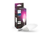 Smart Home - Philips Hue Color E14 B39 Kertepære - 1-Pak - 929002294204