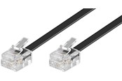 Netværkskabel - Pro Modular telephone cable - Sort - 15m - 4040849503207
