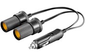 Mobil - Adaptere & Opladere - Pro CAR cigarette lighter Y-distributor 12 V 0.2m - 4040849117664