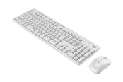 Tastatur - Logitech MK295 Silent - keyboard and mouse set - Hungarian - off white - Tastatur & Mus sæt - Ungarsk - Hvid - 920-009873