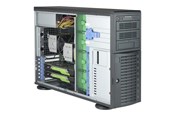 Kabinet - Supermicro SC743 AC-1K26B-SQ - Kabinet - Tower - Sort - CSE-743AC-1K26B-SQ