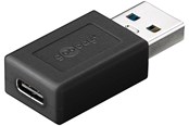 USB kabel - Pro USB 3.0 to USB-C adapter-  black - 4040849454004