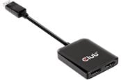 Skærmkabel - Club 3D MST HUB DP 1.4 TO 2 HDMI SUPPORTS UP TO 2x - CSV-7200H
