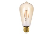 Smart Home - EGLO CONNECT.Z E27 ST64 amber SMART pære M/VARM HVID LYS - 12222