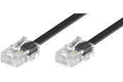 Netværkskabel - Pro ISDN modular cable - Sort - 3m - 4040849502552