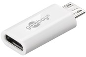USB kabel - Pro Micro-USB to USB-C adapter- black - 4040849555503