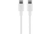 USB kabel - Pro USB-C <-> USB-C - 1m - Hvid - 4040849663178