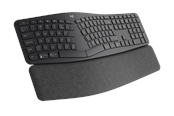 Tastatur - Logitech ERGO K860 for Business - Tastatur - Nordisk - Sort - 920-010348