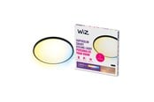 Smart Home - WiZ SuperSlim Smart Loftslampe Sort, 16W, Justerbar hvidt & Dæmpet lys - 929002685222