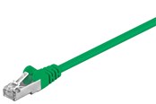 Netværkskabel - Pro CAT 5e patchcable SF/UTP green 0.5 m - Grøn - 0.5m - 4040849680427