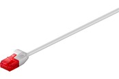 Netværkskabel - Pro LAN CAT 6 slim U/UTP - Grå - 1m - 4040849937521