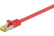 Netværkskabel - Pro LAN CAT 6A S/FTP - Rød - 1m - 4040849915987