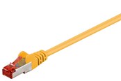 Netværkskabel - Pro LAN CAT 6 S/FTP - Gul - 1m - 4040849955785