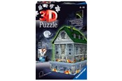 Puslespil - Ravensburger 3D Puzzle Buildings Night Light Haunted House 216p - 10411254
