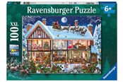 Puslespil - Ravensburger Christmas At Home 100p - 10112996