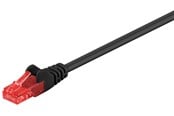 Netværkskabel - Pro LAN CAT 6 UTP - Sort - 25m - 4040849956676