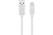 USB kabel - Pro USB 2.0 Hi-Speed cable white - 4040849961922