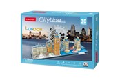 Puslespil - Cubic Fun City Line London 3 D 107 pcs 3D Puslespil - 200253