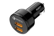 Mobil - Adaptere & Opladere - Aukey CC-T8 car power adapter - USB - 36 Watt - CC-T8