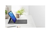 Tastatur - Logitech Combo Touch - keyboard and folio case - with trackpad - QWERTY - US International - oxford grey - Tastatur & Folio sæt - Universal - Grå - 920-010255