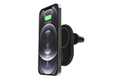 Mobil - Adaptere & Opladere - Belkin BOOST CHARGEª Magnetic wireless Car Vent Mount + Car Charger CLA Black - WIC004BTBK