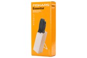 Køkkenredskaber - Fiskars Essential Knife block and knives set - 837091