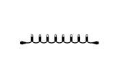 Lamper - SIRIUS Tech-Line udendørs lyskæde, 90 varm hvide lys, 9 meter, forlænger - 5707310457054